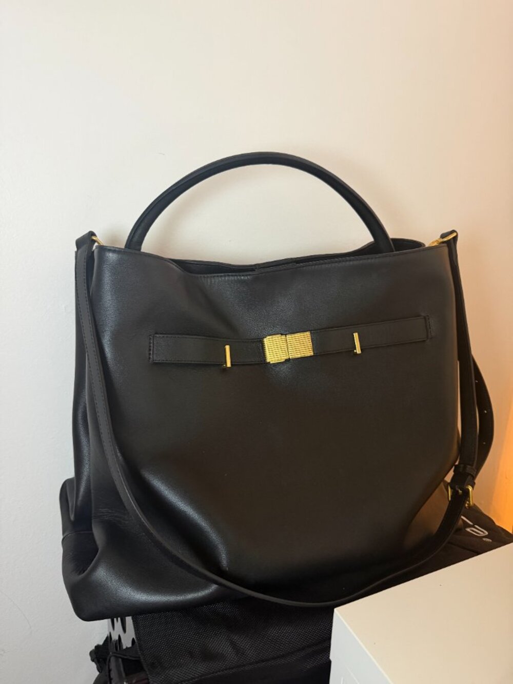Amy Shehab Medium Classic Bag Black - Picture 3 of 9